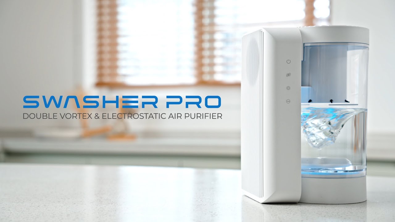Swasher Pro: инновационный очиститель воздуха без фильтров Swasher Pro: инновационный очиститель воздуха без фильтров